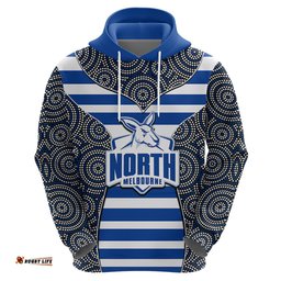 afl north hoodie mix dot aboriginal