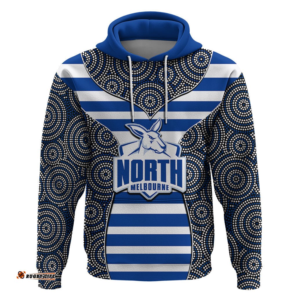 afl north hoodie mix dot aboriginal