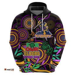 custom storm rugby aboriginal art hoodie naidoc indigenous tribal