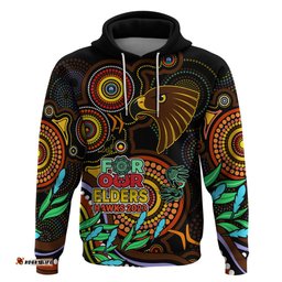 hawks football aboriginal art hoodie naidoc indigenous tribal