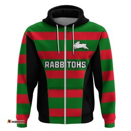 rabbitohs rugby hoodie go souths 1908 sporty style black