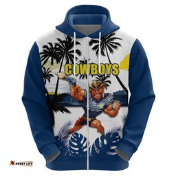 nrl cowboys hoodie summer vibe style