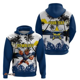 nrl cowboys hoodie summer vibe style