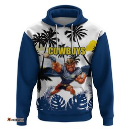 nrl cowboys hoodie summer vibe style