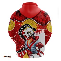 dragons mascot nrl hoodie naidoc