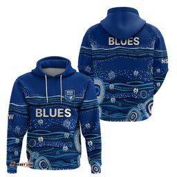 nsw blues rugby hoodie aboriginal indigenous