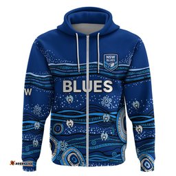 nsw blues rugby hoodie aboriginal indigenous