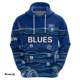 nsw blues rugby hoodie aboriginal indigenous