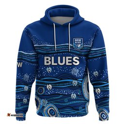 nsw blues rugby hoodie aboriginal indigenous