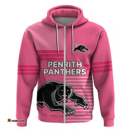 penrith panthers rugby hoodie proud the panthers comeback pink