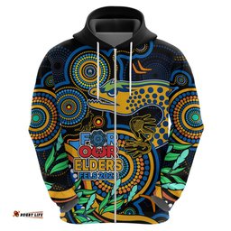 custom eels rugby aboriginal art hoodie naidoc indigenous tribal