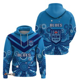 nsw rugby hoodie blues aboriginal art