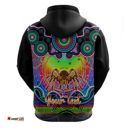 personalised australia scorpio tarantulas spider zodiac hoodie auz astrology aboriginal rainbow