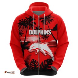 nrl dolphins hoodie summer vibe style