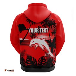 nrl dolphins hoodie summer vibe style