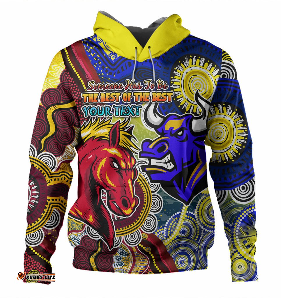 australia brisbane city vs north queensland custom hoodie the best of the best hoodie