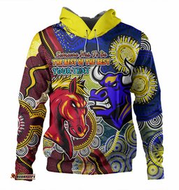 australia brisbane city vs north queensland custom hoodie the best of the best hoodie