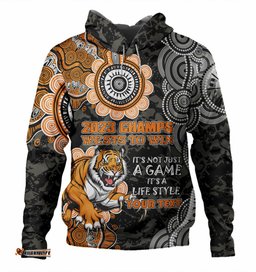 australia tigers custom hoodie - show your stripes hoodie