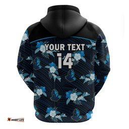 custom text and number titans rugby hoodie polynesian tribal mix tropical hawaiian style