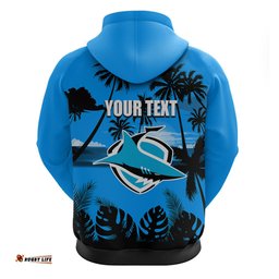 nrl sharks hoodie summer vibe style