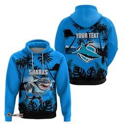 nrl sharks hoodie summer vibe style