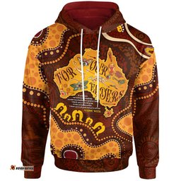 australia naidoc week hoodie custom for our elders naidoc quotes aboriginal inspired land hoodie