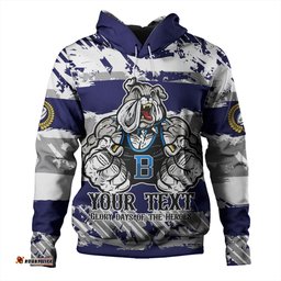 canterbury-bankstown bulldogs hoodie - theme song inspired