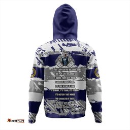 canterbury-bankstown bulldogs hoodie - theme song inspired