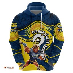 cowboys mascot nrl hoodie naidoc