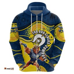 cowboys mascot nrl hoodie naidoc
