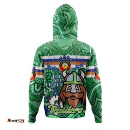 canberra raiders naidoc week custom hoodie - for our elders home jersey hoodie