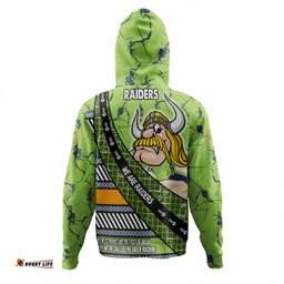 canberra raiders hoodie - theme song for rugby with sporty style