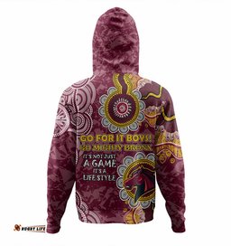 australia brisbane city custom hoodie its not just a game its a life style hoodie