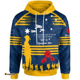 australia parramatta anzac custom hoodie keeping the spirit alive hoodie