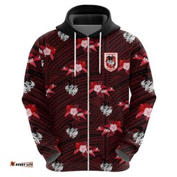 custom text and number dragons rugby hoodie polynesian tribal mix tropical hawaiian style