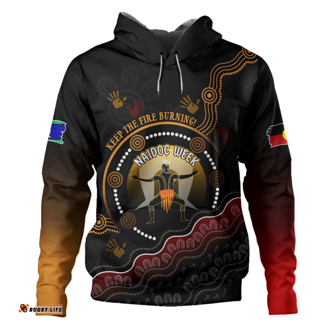 australia hoodie naidoc week aboriginal inspired and torres strait islander culture