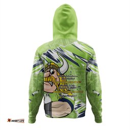canberra raiders hoodie - theme song