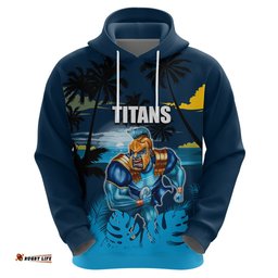 nrl titans hoodie summer vibe style