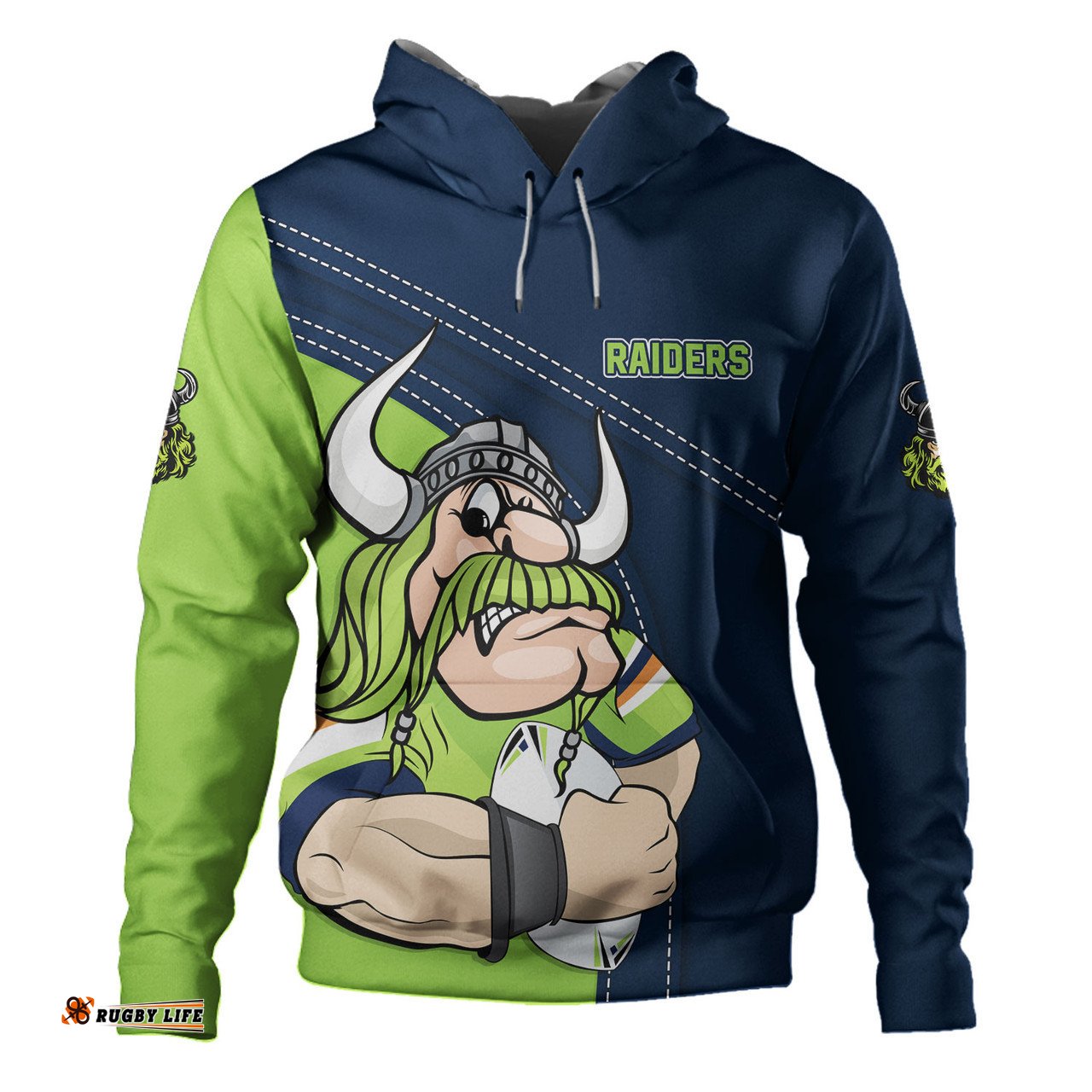 canberra raiders hoodie custom team of us die hard fan supporters