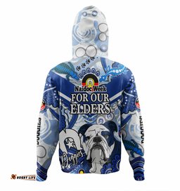canterbury-bankstown bulldogs custom hoodie - naidoc week doggies hoodie