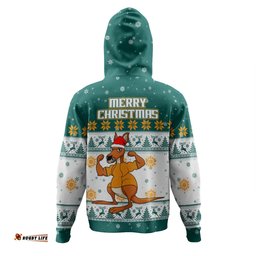 australia wallabies christmas custom hoodie - special ugly christmas hoodie