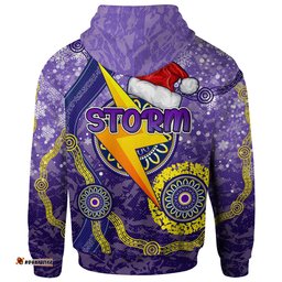 melbourne storm christmas hoodie - custom christmas super melbourne storm hoodie