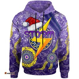 melbourne storm christmas hoodie - custom christmas super melbourne storm hoodie