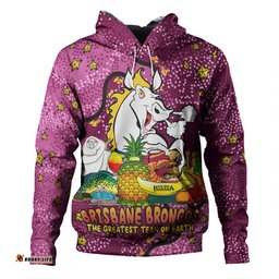 brisbane broncos custom hoodie - australian big things hoodie
