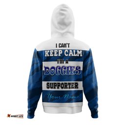 canterbury-bankstown bulldogs custom hoodie - bulldogs supporter hoodie