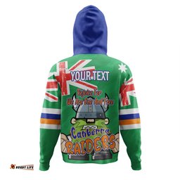 canberra raiders hoodie - happy australia day we are one and free