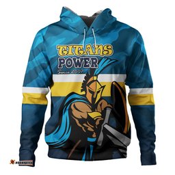 gold coast titans custom hoodie - i hate being this awesome but gold coast titans hoodie