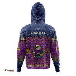 melbourne storm christmas custom hoodie - chrissie spirit hoodie
