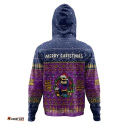 melbourne storm christmas custom hoodie - chrissie spirit hoodie