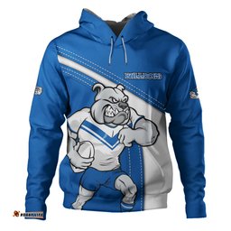 canterbury-bankstown bulldogs hoodie custom team of us die hard fan supporters
